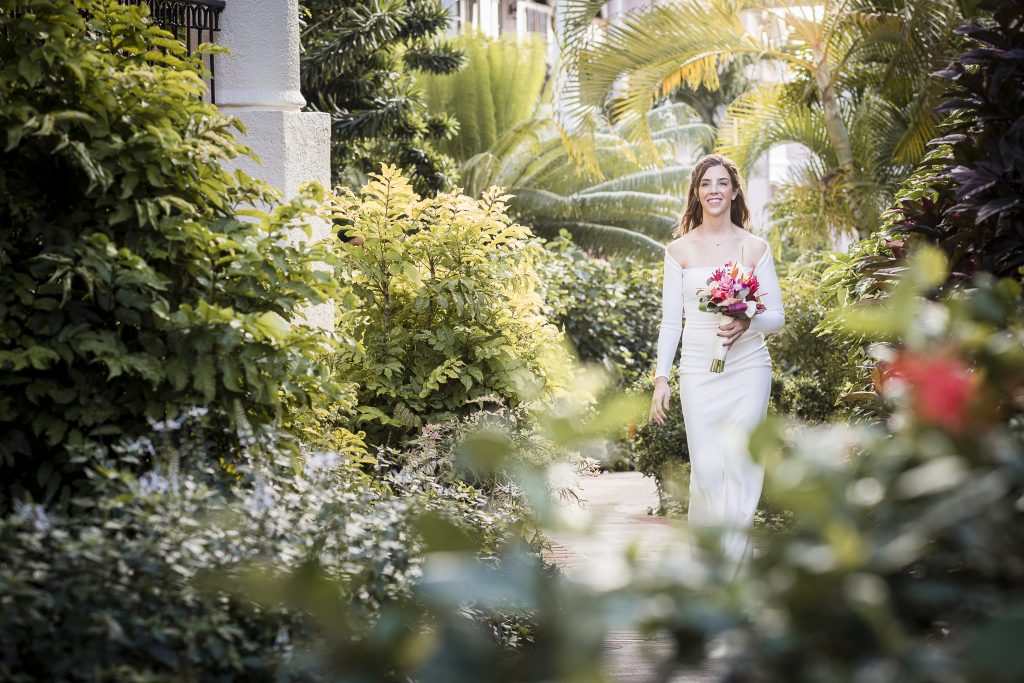 Photo d'une jeune mariée