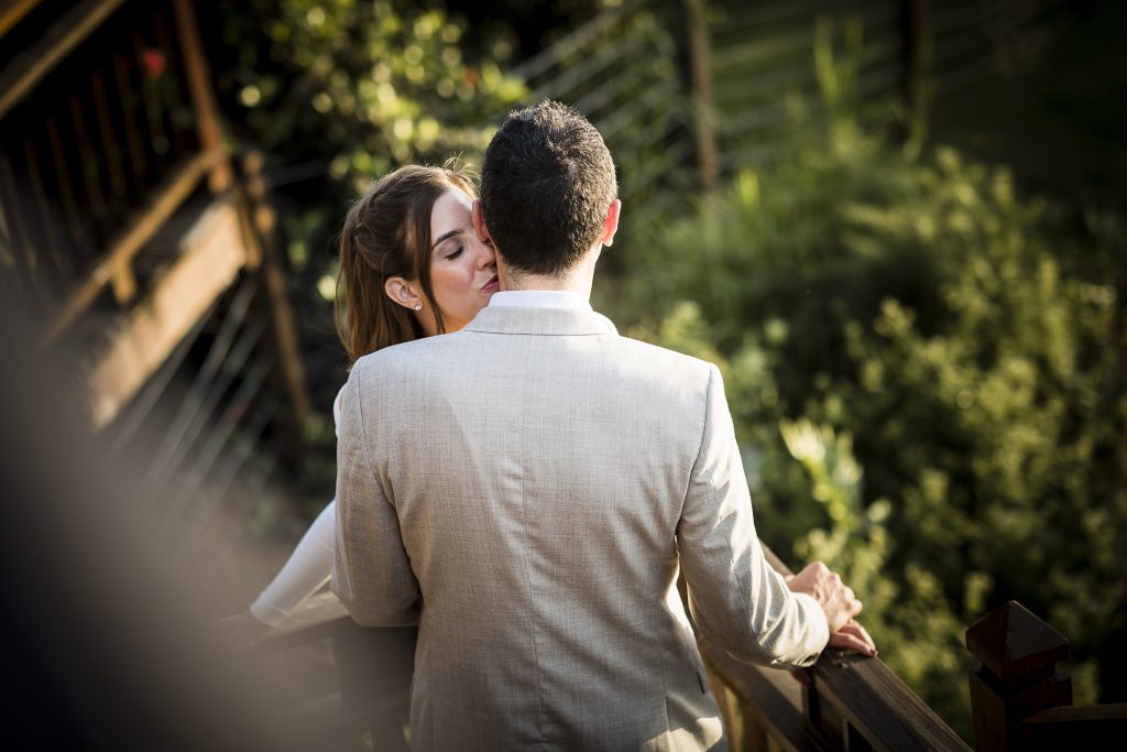 Photo d'un couple de mariés